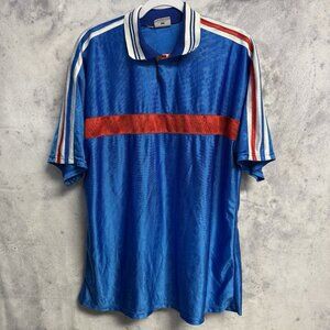 Vintage Kenner UK Soccer Jersey Mens L Short Collared